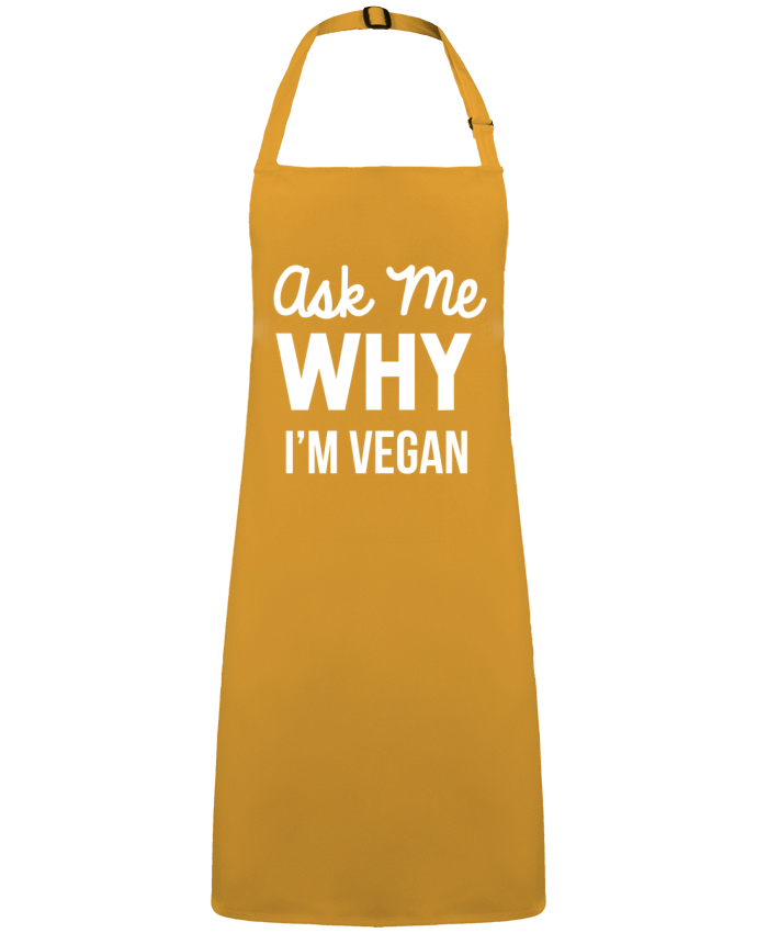 Apron no Pocket Ask me why I'm vegan by  Bichette