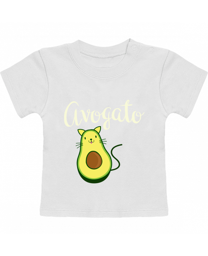 Camiseta Bebé Manga Corta Avogato manches courtes du designer Bichette