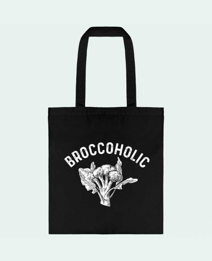 Tote Bag cotton Broccoholic by Bichette