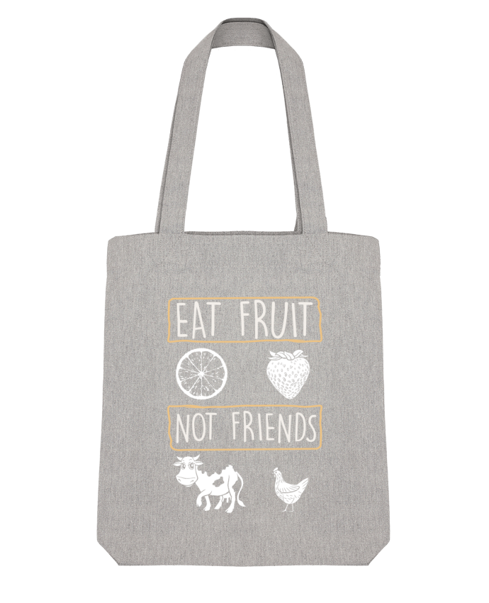 Tote Bag Stanley Stella Eat fruit not friends par Bichette 