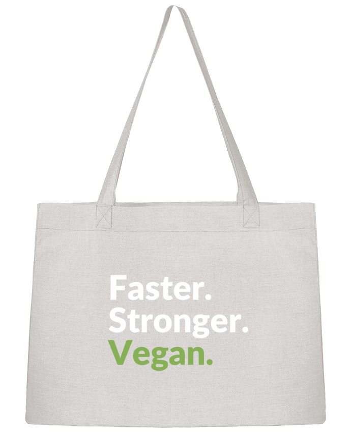 Sac Shopping Faster. Stronger. Vegan. par Bichette