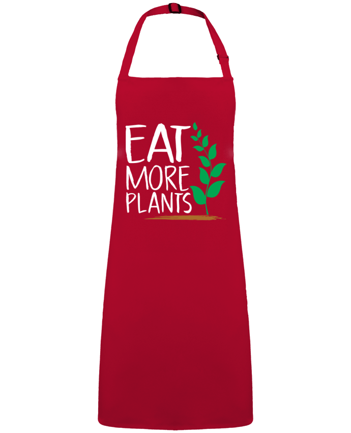 Tablier Eat more plants par  Bichette