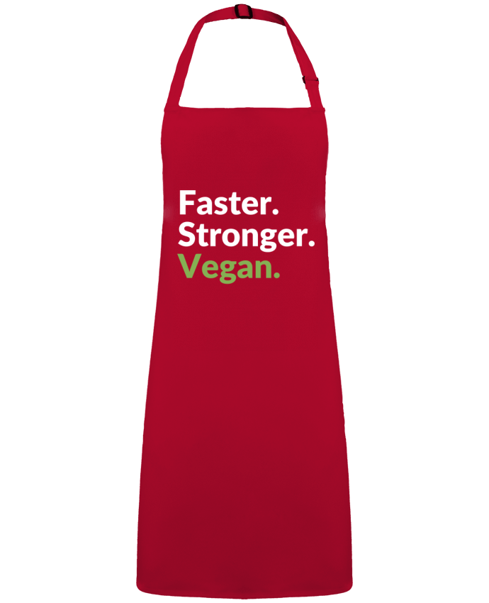 Tablier Faster. Stronger. Vegan. par  Bichette