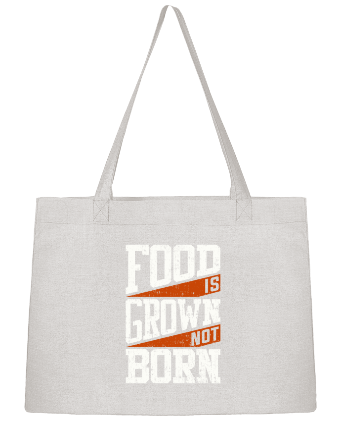 Sac Shopping Food is grown not born par Bichette