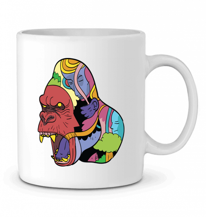 Ceramic Mug wrathofnature by Arya Mularama