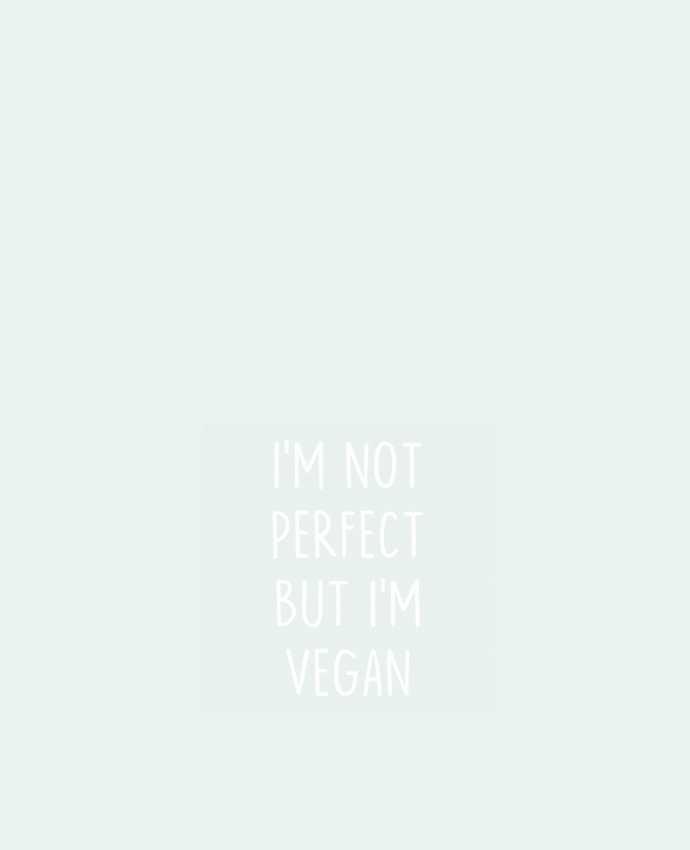 Tote-bag I'm not perfect but I'm vegan par Bichette