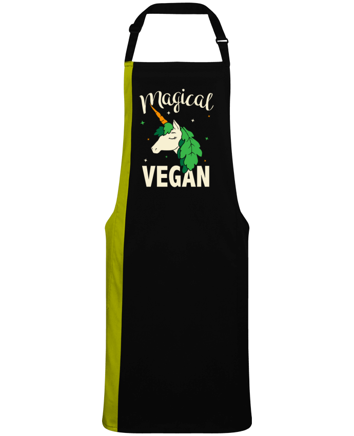Tablier bicolore Magical vegan par  Bichette