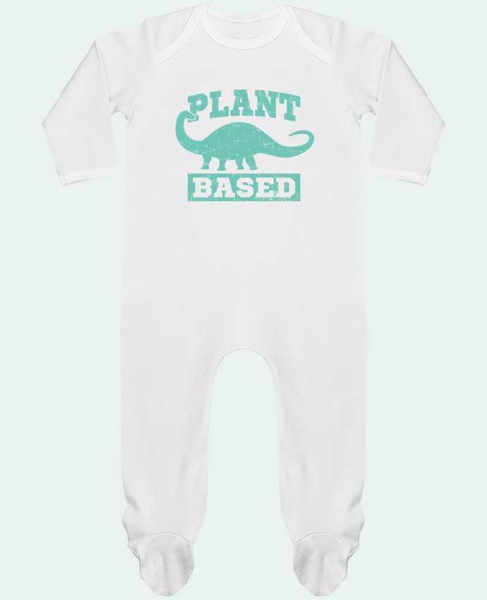 Baby Sleeper long sleeves Contrast Plant based by Bichette