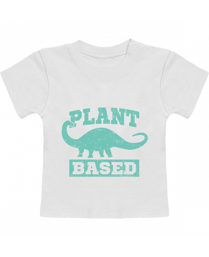 T-shirt bébé Plant based manches courtes du designer Bichette
