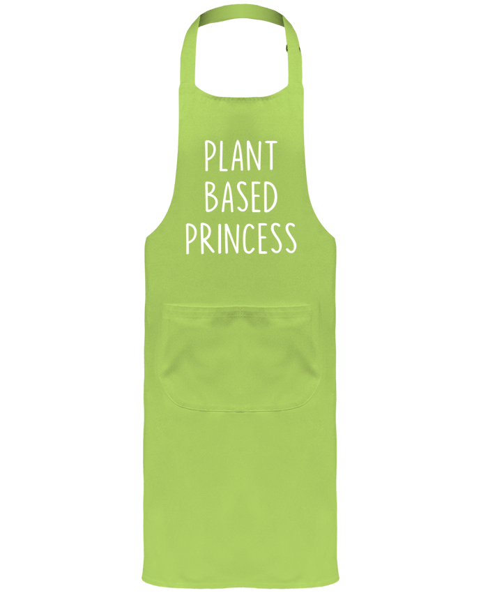 Tablier avec poches Plant based princess par Bichette