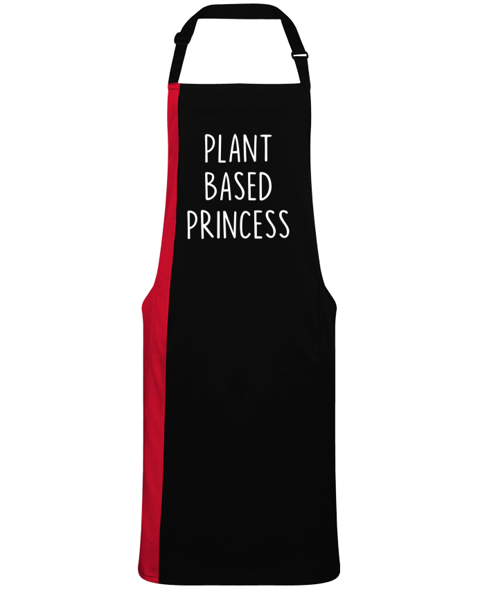 Tablier bicolore Plant based princess par  Bichette