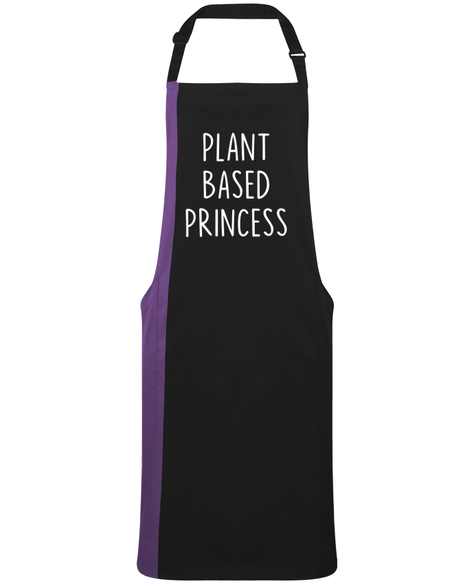 Tablier bicolore Plant based princess par  Bichette