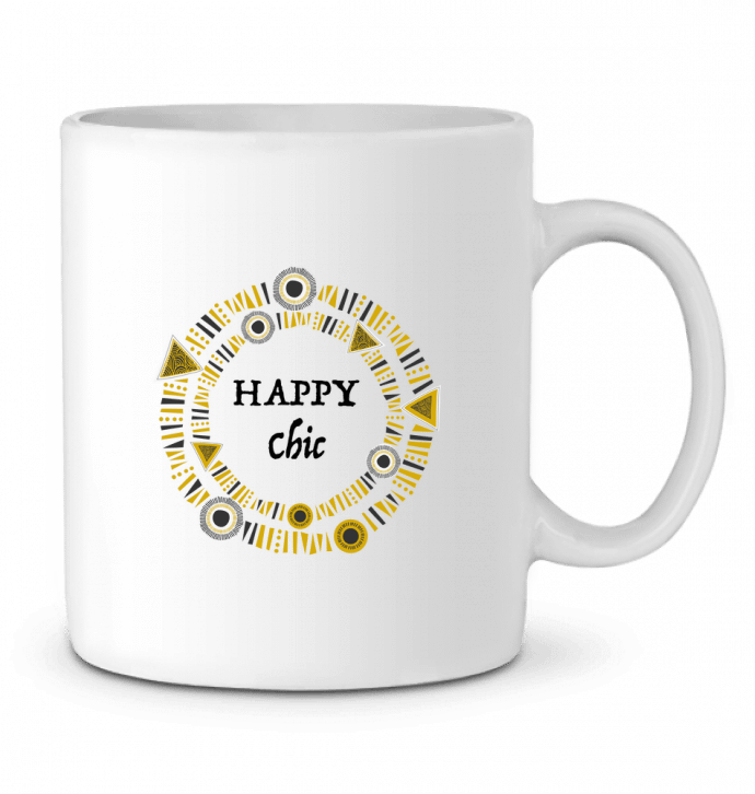 Ceramic Mug Happy Chic by LF Design