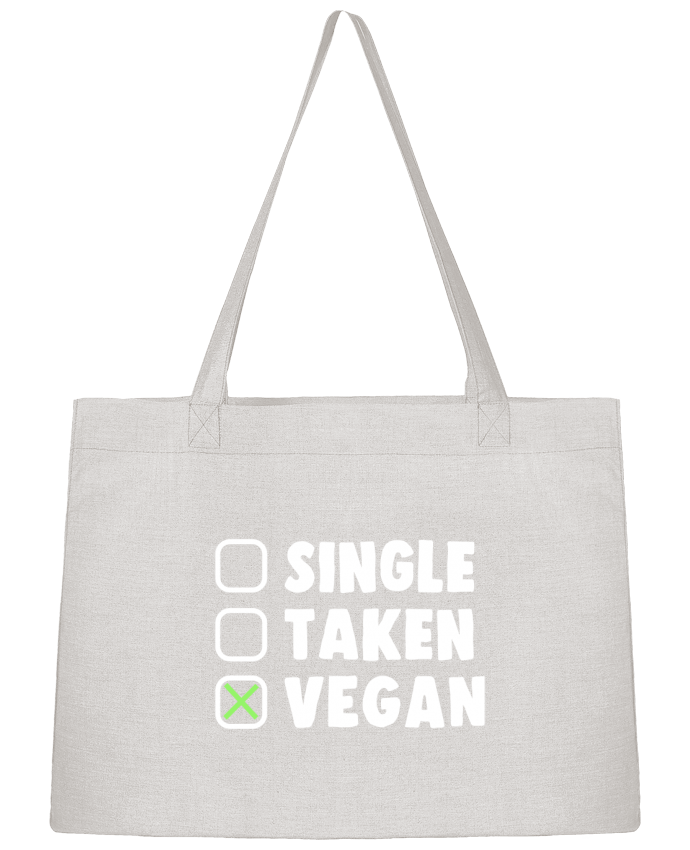 Sac Shopping Single Taken Vegan par Bichette