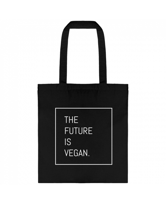 Bolsa de Tela de Algodón The future is vegan. por Bichette