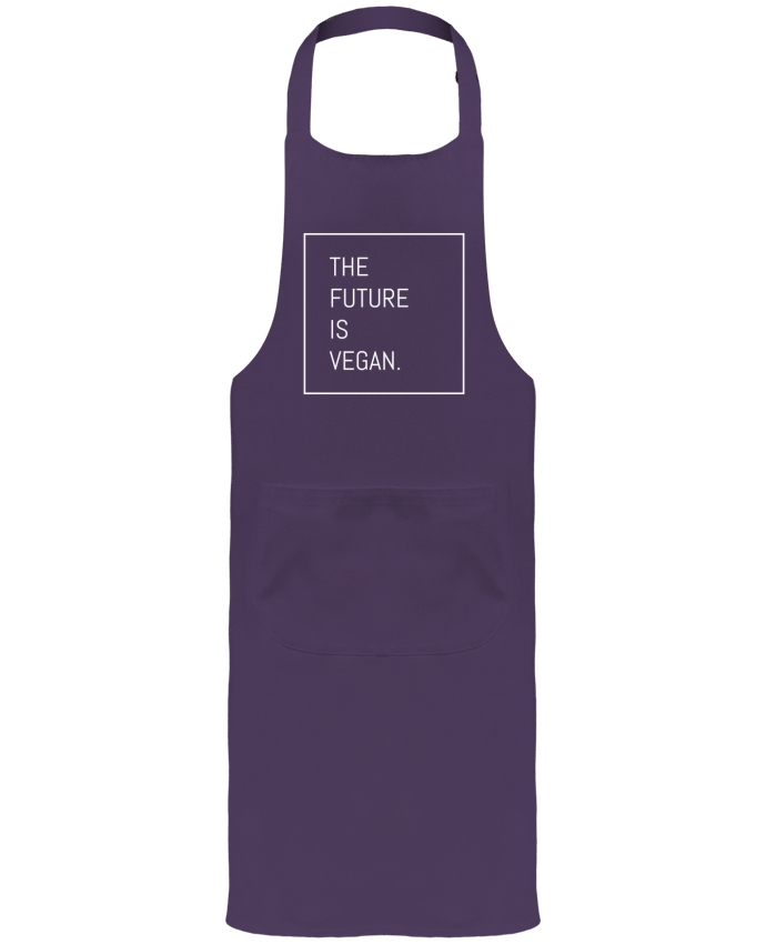 Garden or Sommelier Apron with Pocket The future is vegan. by Bichette