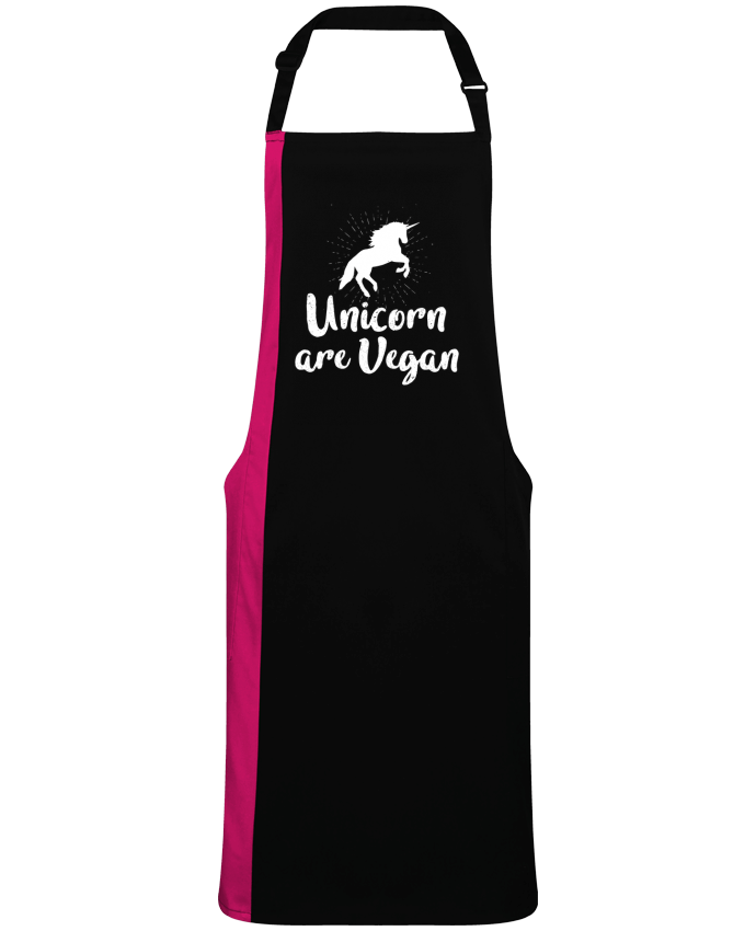 Tablier bicolore Unicorn are vegan par  Bichette