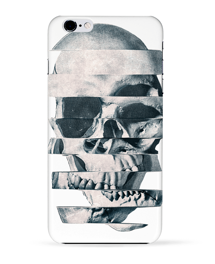  COQUE Iphone 6+ | Glitch Skull Mono de ali_gulec