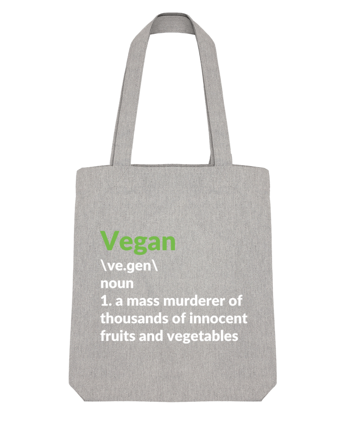 Tote Bag Stanley Stella Vegan definition 2 by Bichette 