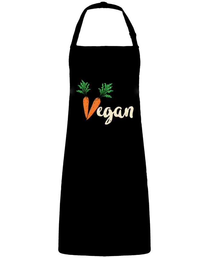 Tablier Vegan carrot par  Bichette