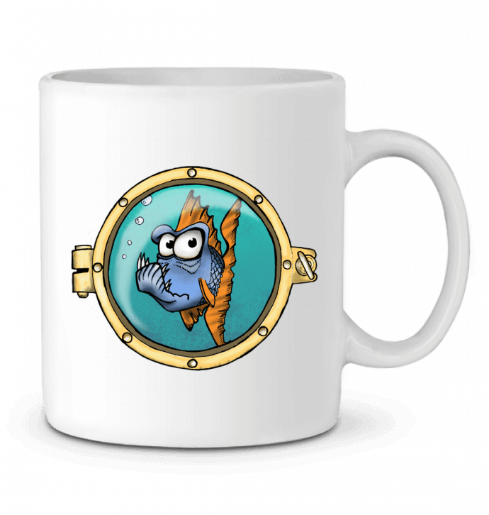 Mug  piranha hublot par Gaetan allain