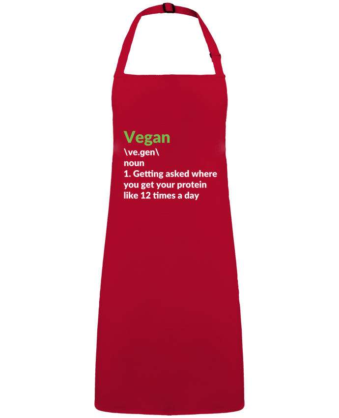 Tablier Vegan definition par  Bichette