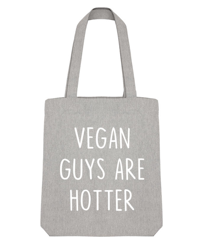 Tote Bag Stanley Stella Vegan guys are hotter by Bichette 