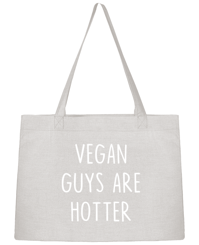Shopping tote bag Stanley Stella Vegan guys are hotter by Bichette