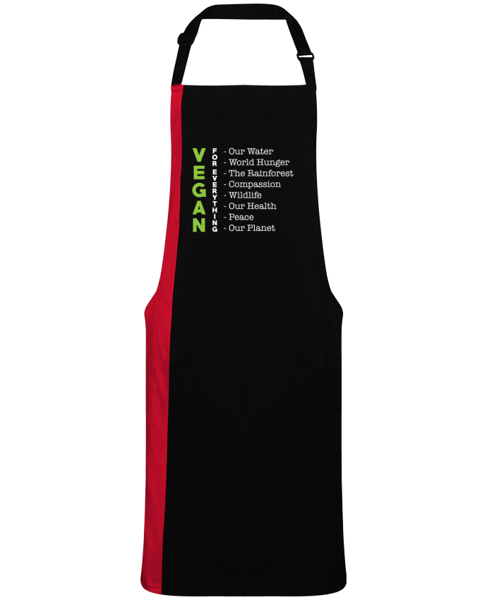 Two-tone long Apron Vegan for everything by  Bichette