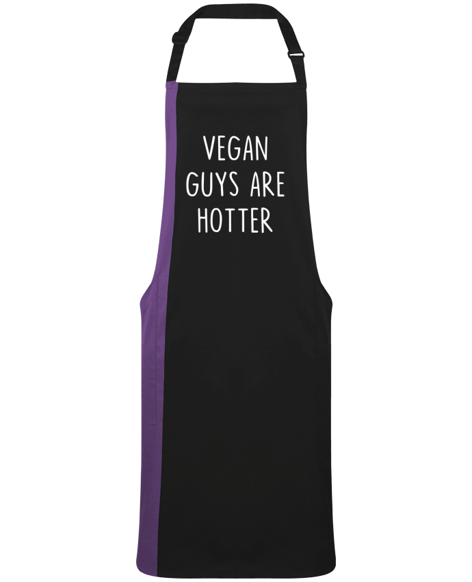 Two-tone long Apron Vegan guys are hotter by  Bichette