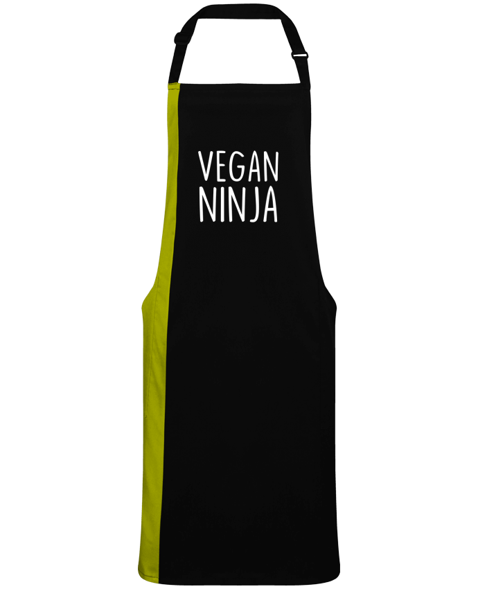 Tablier bicolore Vegan ninja par  Bichette