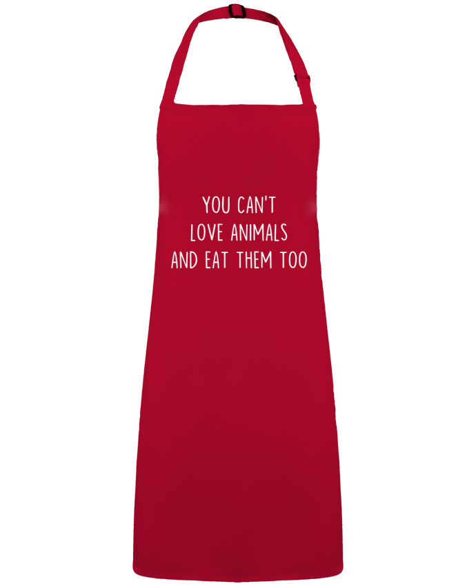 Tablier You can't love animals and eat them too par  Bichette