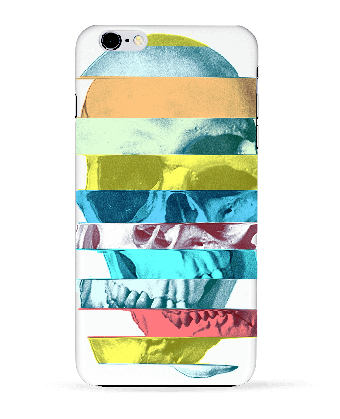 Case 3D iPhone 6+ Glitch Skull de ali_gulec