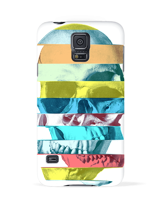 Case 3D Samsung Galaxy S5 Glitch Skull by ali_gulec