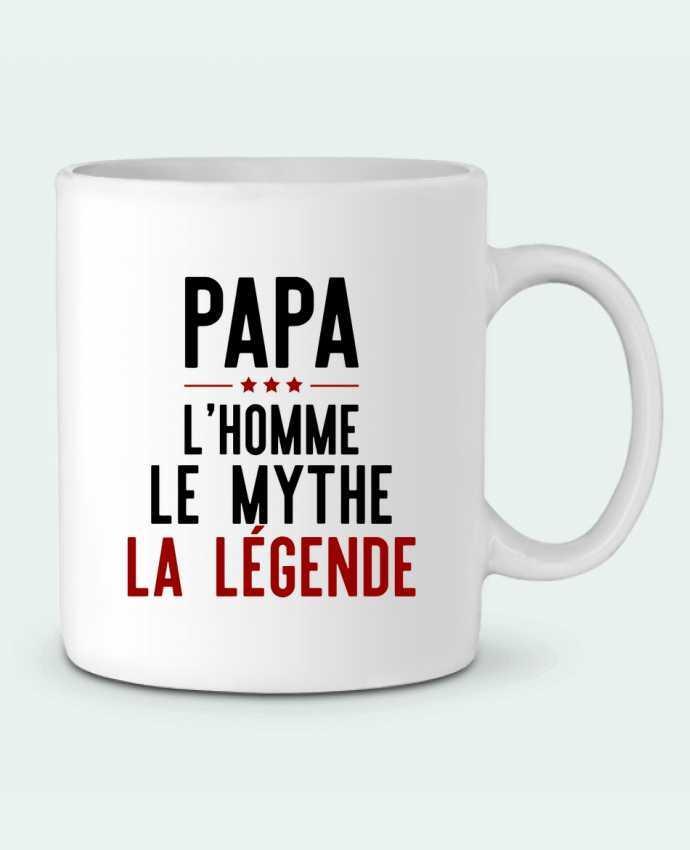 Ceramic Mug Papa la légende cadeau by Original t-shirt