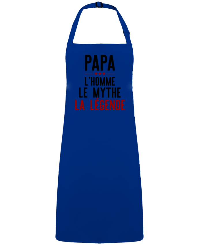 Tablier Papa la légende cadeau par  Original t-shirt
