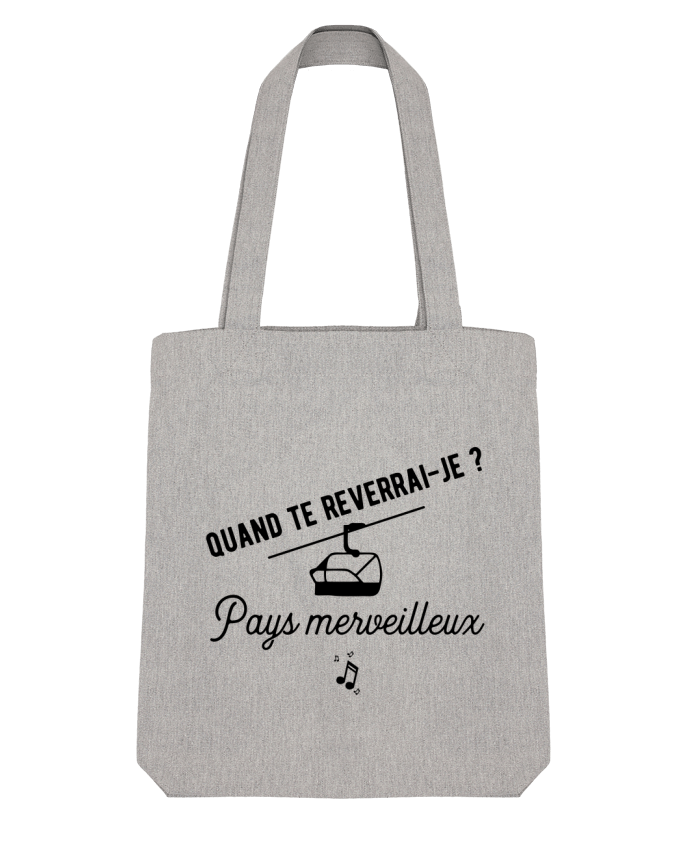 Tote Bag Stanley Stella Pays merveilleux humour by Original t-shirt 
