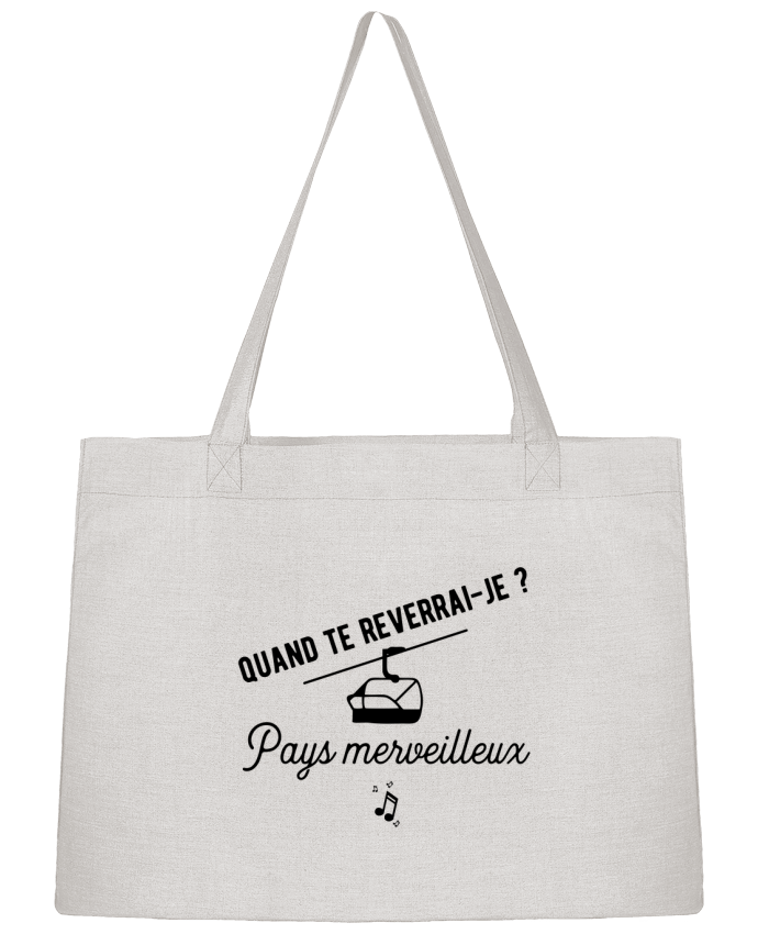 Shopping tote bag Stanley Stella Pays merveilleux humour by Original t-shirt