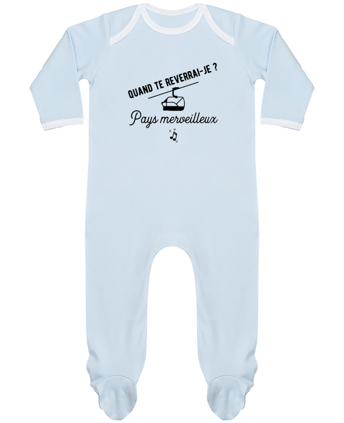 Body Pyjama Bébé Pays merveilleux humour par Original t-shirt