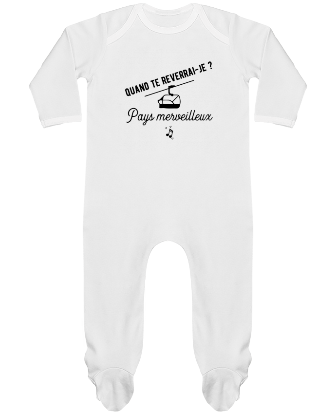 Body Pyjama Bébé Pays merveilleux humour par Original t-shirt