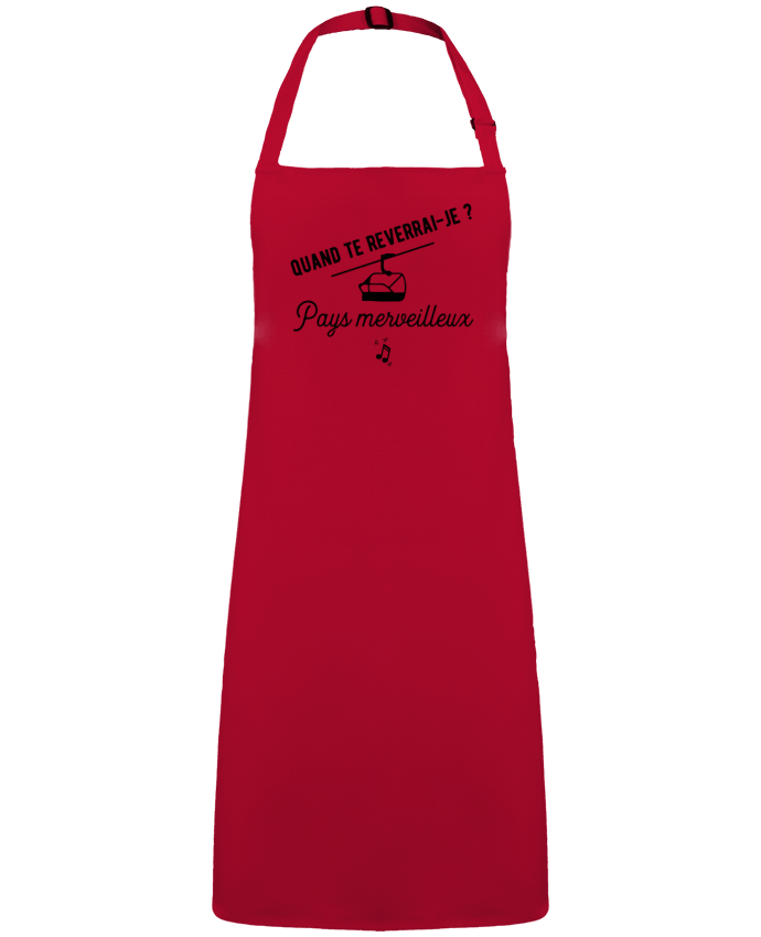 Tablier Pays merveilleux humour par  Original t-shirt