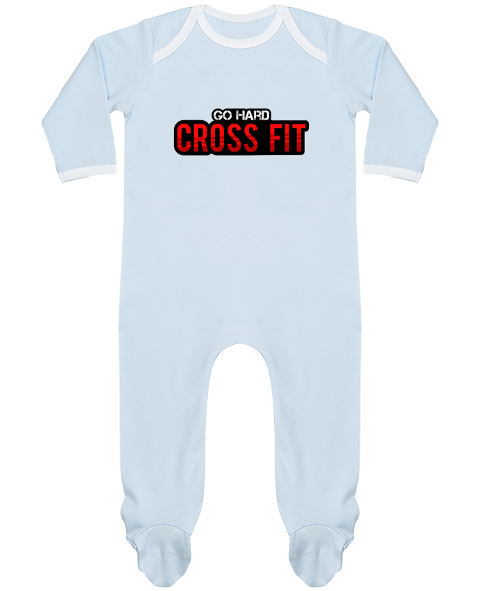 Body Pyjama Bébé Go Hard ! Crossfit par tunetoo