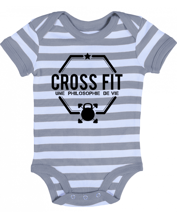 Baby Body striped Crossfit une philosophie de vie - tunetoo