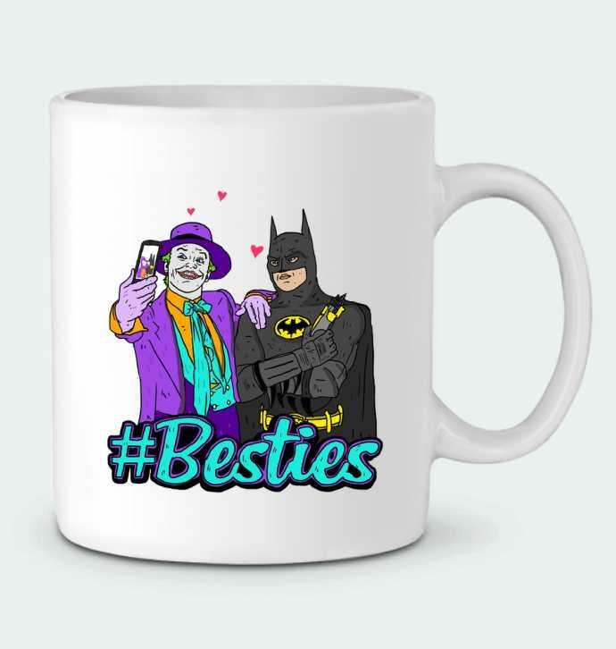 Ceramic Mug #Besties Batman by Nick cocozza