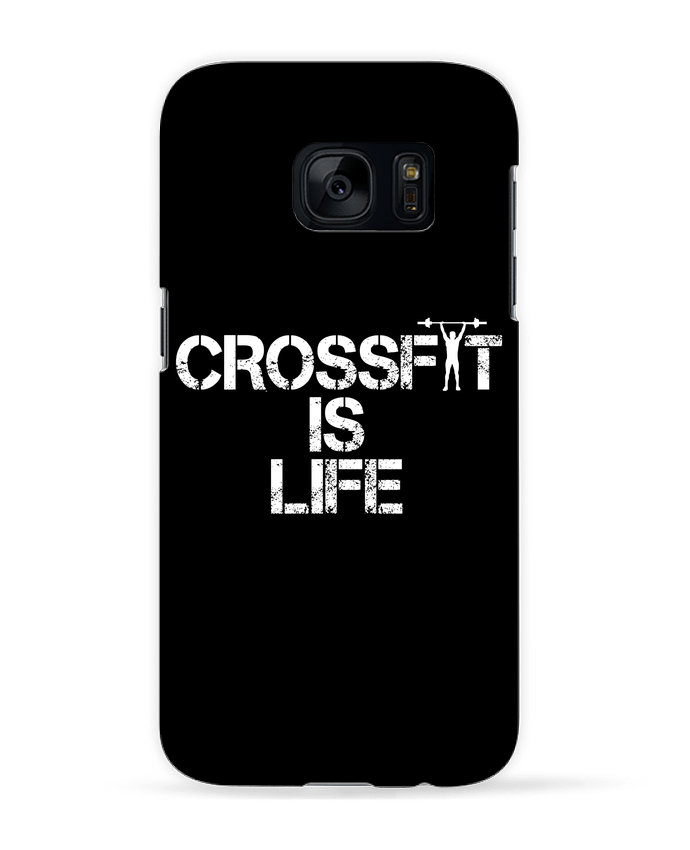 Case 3D Samsung Galaxy S7 Crossfit is life by tunetoo