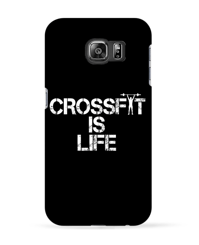 Case 3D Samsung Galaxy S6 Crossfit is life - tunetoo