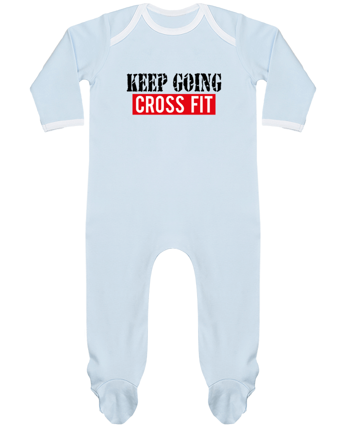 Body Pyjama Bébé Keep going ! Crossfit par tunetoo
