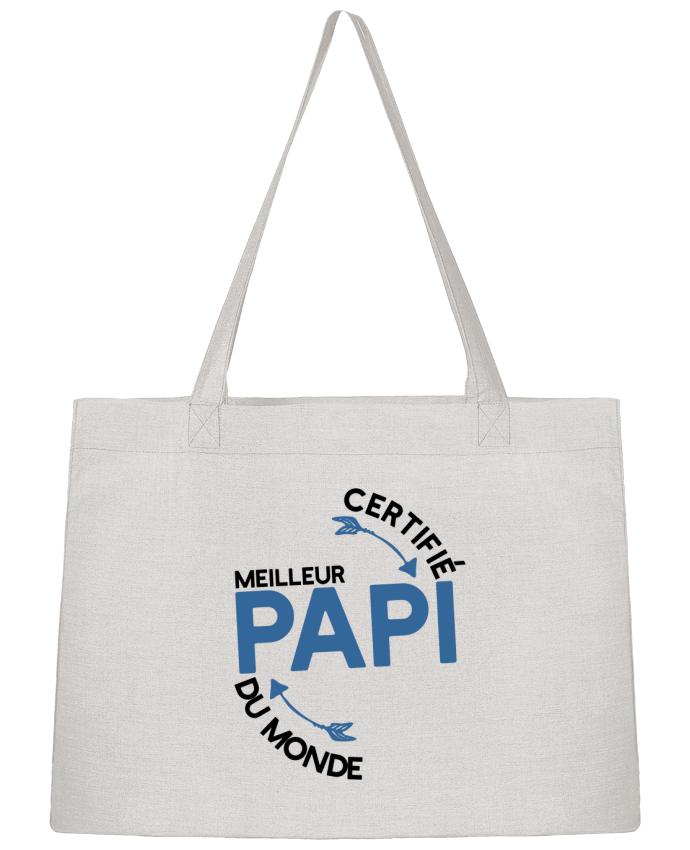 Shopping tote bag Stanley Stella Certifié meilleur papi cadeau by Original t-shirt