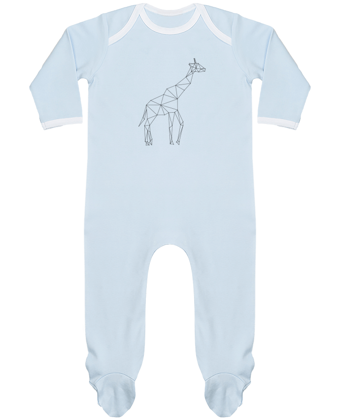 Body Pyjama Bébé Giraffe origami par /wait-design
