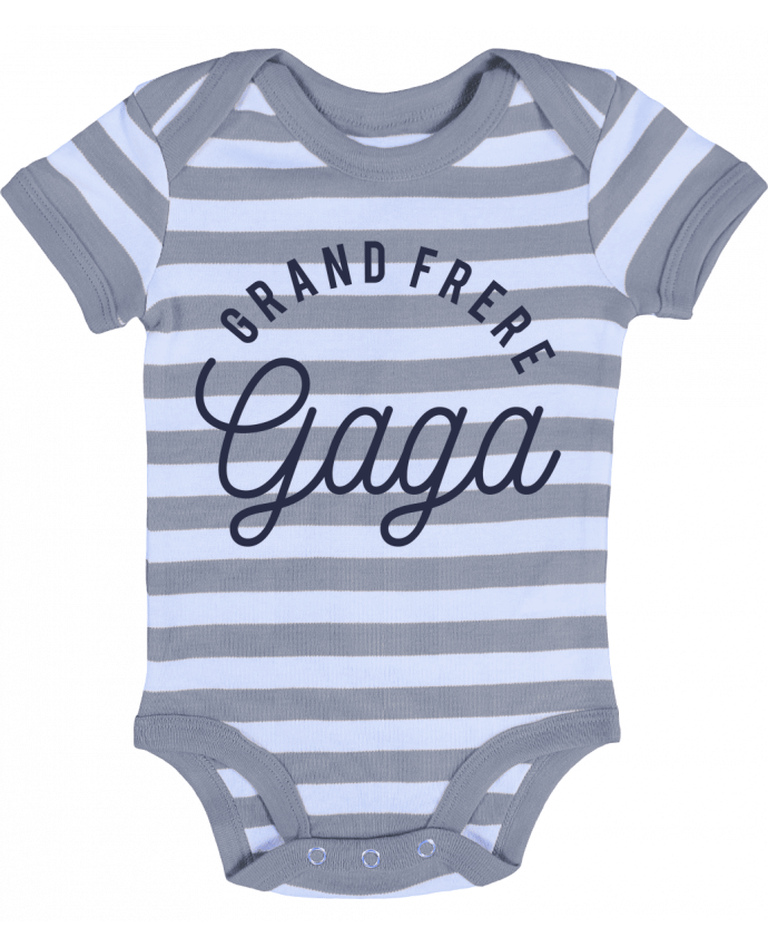 Body Bébé Rayé Grand frère gaga - tunetoo